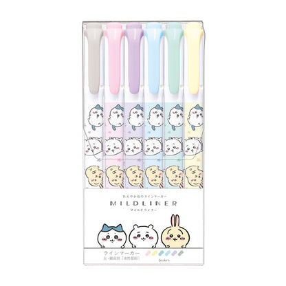 ちいかわ マイルドライナー6色セット