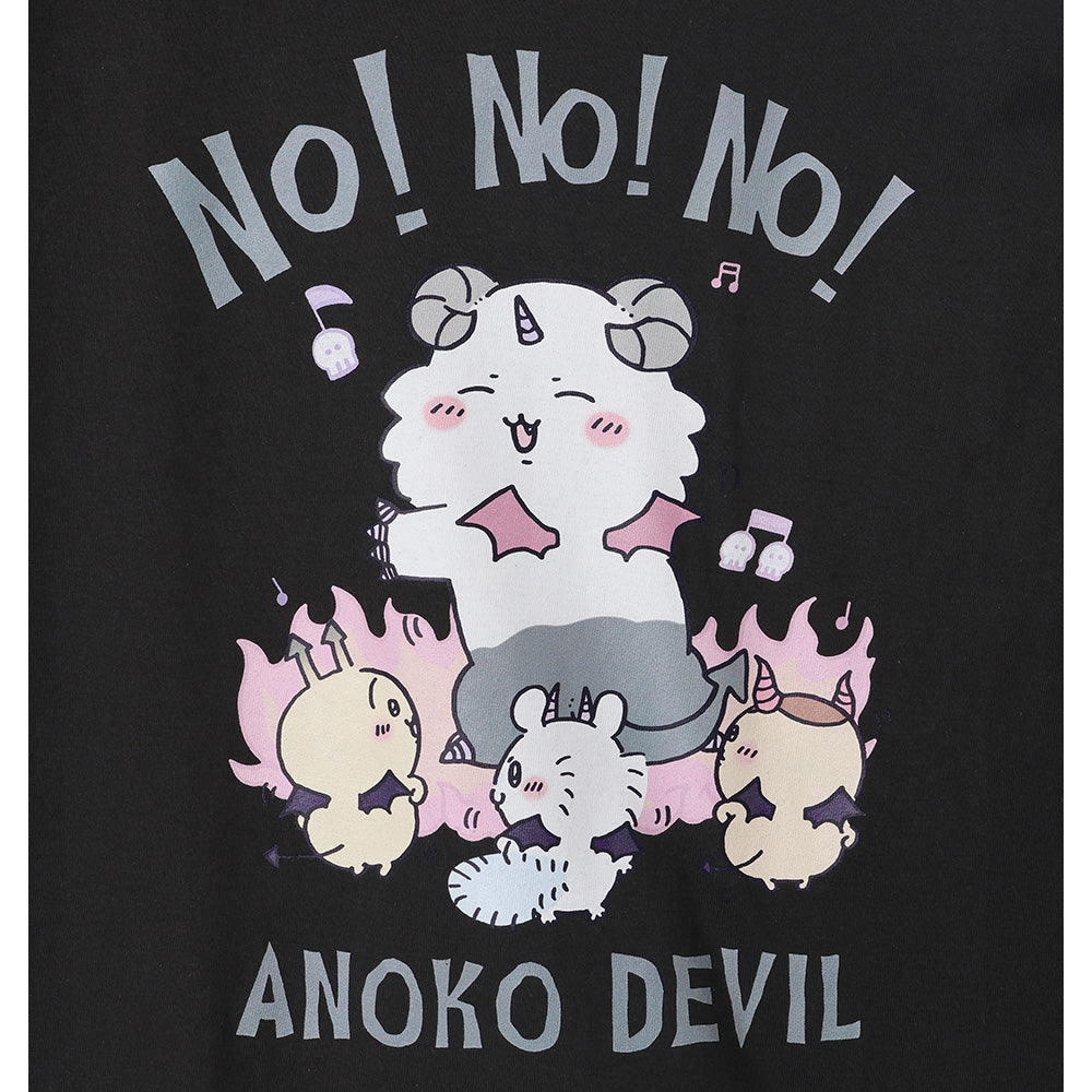 ちいかわ てんし♡あくま Tシャツ（ANOKO DEVILS スミ）