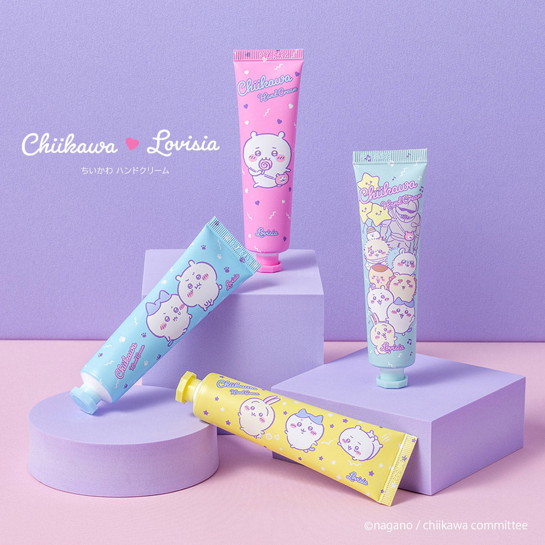 ちいかわ Lovisia ハンドクリーム（ちいかわ＆ハチワレ＆うさぎ
