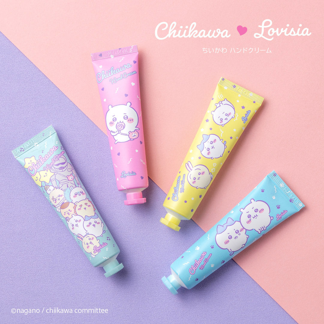 ちいかわ Lovisia ハンドクリーム（ちいかわ＆ハチワレ＆うさぎ