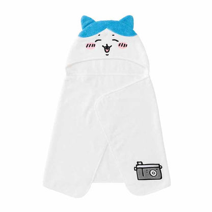 Chiikawa Hooded Bath Towel (Hachiware)