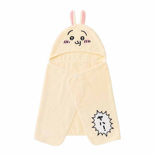 Chiikawa Hooded Bath Towel (Usagi)