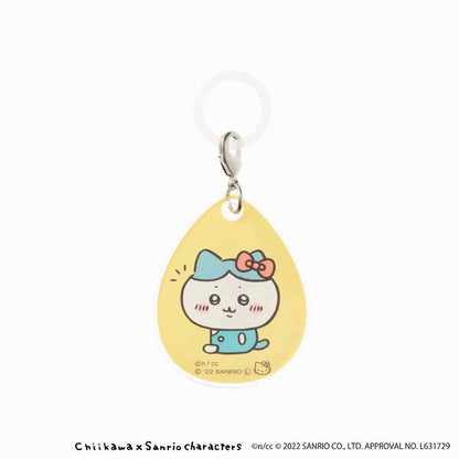 吉伊卡哇×三麗鷗角色 雨傘標籤 2個組（八割・HELLO KITTY）