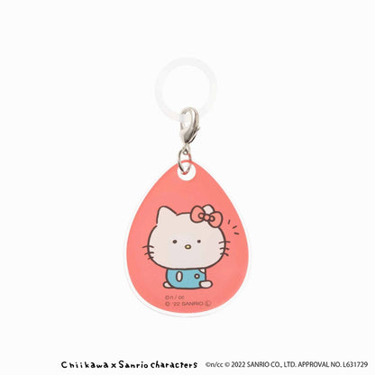 吉伊卡哇×三麗鷗角色 雨傘標籤 2個組（八割・HELLO KITTY）