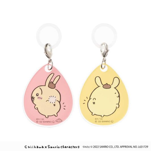 吉伊卡哇×三丽鸥角色 雨伞标记2个套装（乌萨奇・布丁狗）