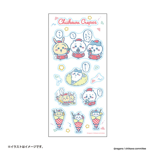 吉伊卡哇 可丽饼 透明贴纸