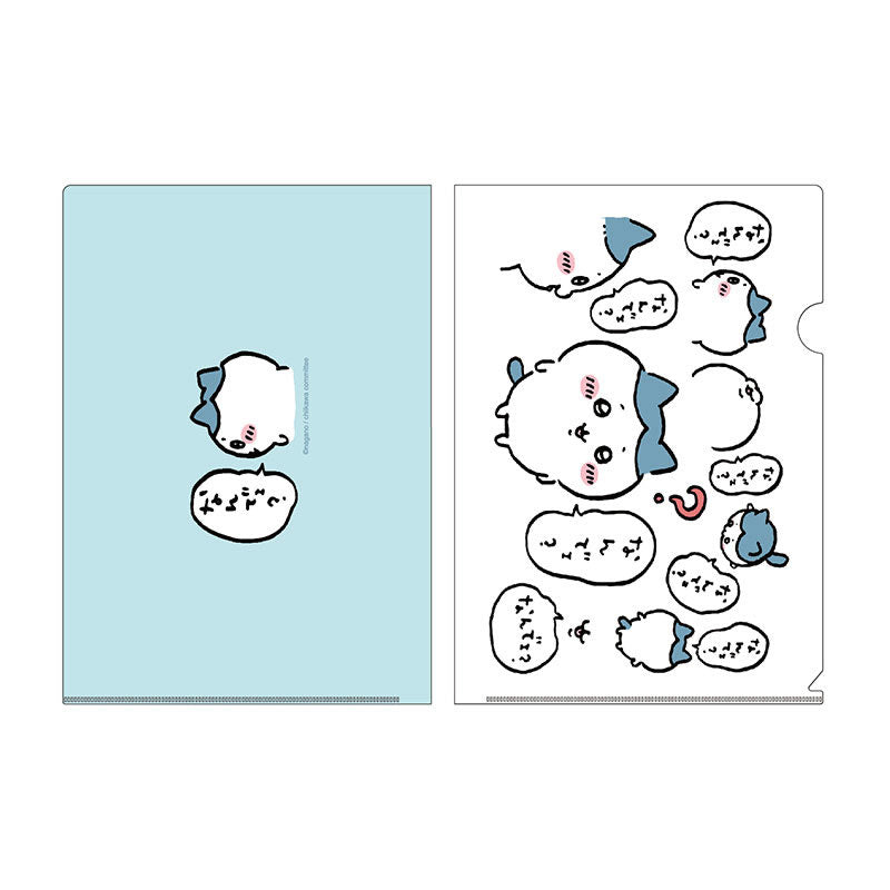 ちいかわ なんでェ？ハチワレのクリアファイル