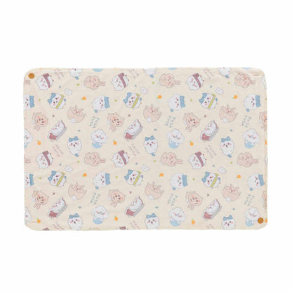 吉伊卡哇 保暖三用毛毯（象牙色）