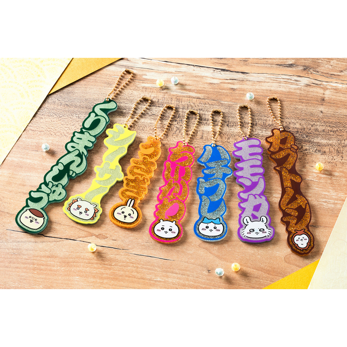 Chiikawa Name Cut-Out Acrylic Key ring (Chiikawa)