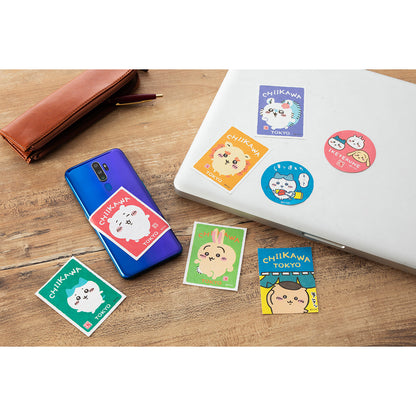 吉伊卡哇 東京特產 可貼於手機的和紙貼紙（八割）