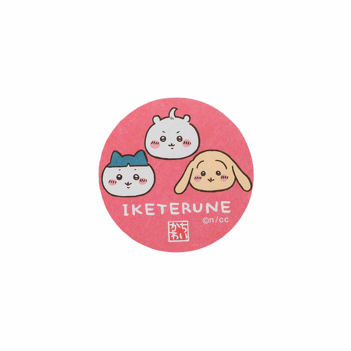 吉伊卡哇 東京特產 可貼於手機的和紙貼紙（IKETERUNE）