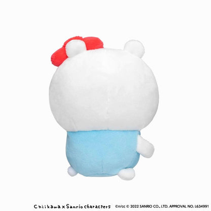 Chiikawa x Sanrio Characters Holdable Mascot (Chiikawa, Hello Kitty)