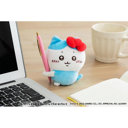 吉伊卡哇×三麗鷗角色 手持型吊飾（八割・哈囉凱蒂）
