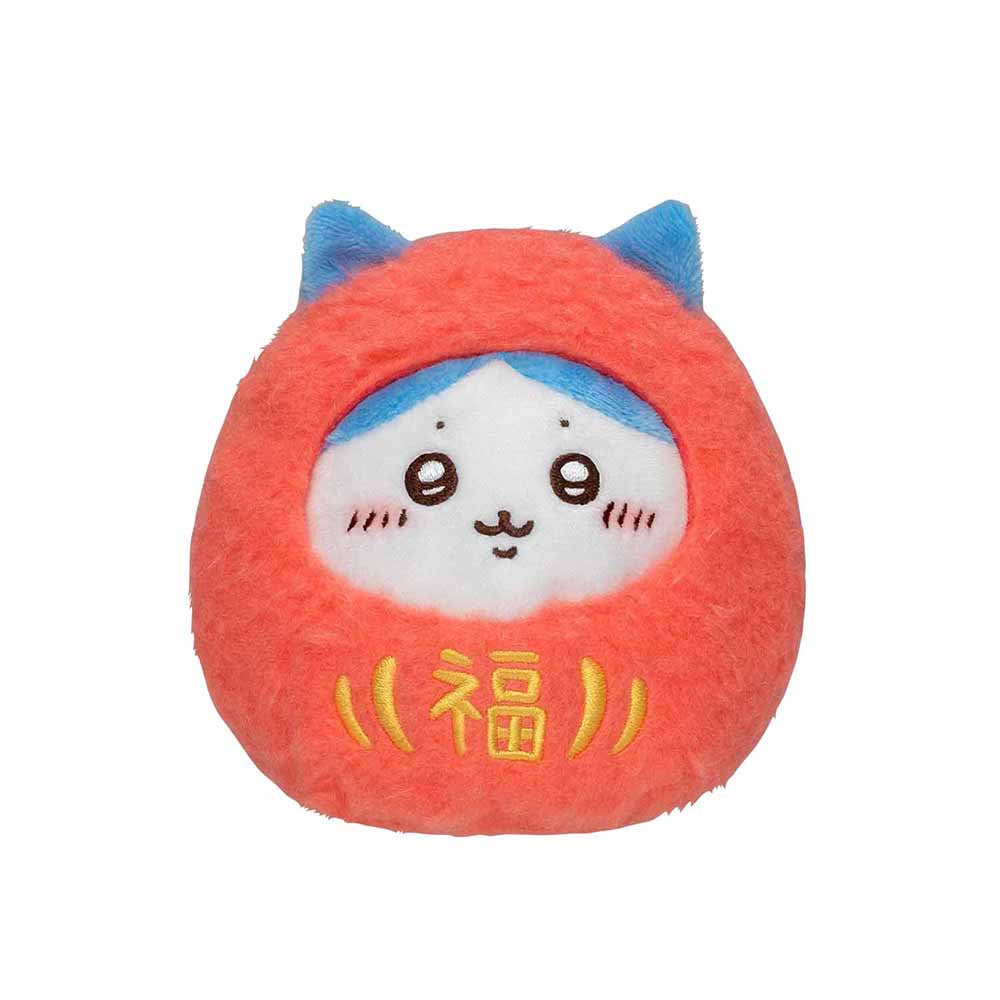 Chiikawa Daruma Turned Over! Rolled Over Plush (Hachiware)