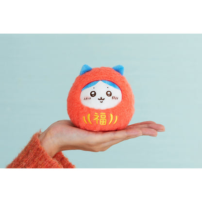 Chiikawa Daruma Turned Over! Rolled Over Plush (Hachiware)