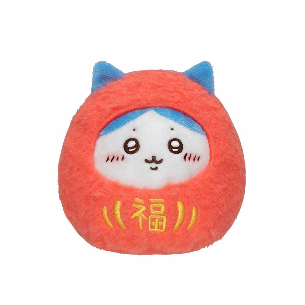 Chiikawa Daruma Turned Over! Rolled Over Plush (Hachiware)