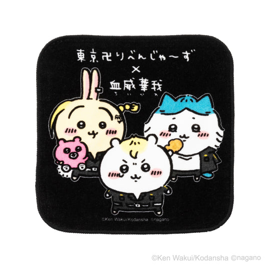 Chiikawa x Tokyo Revengers Collaboration Hand Towel (Blood Power, Kaga)