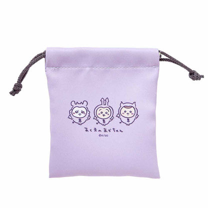 吉伊卡哇 天使?惡魔 迷你抽繩袋2個組（惡魔）