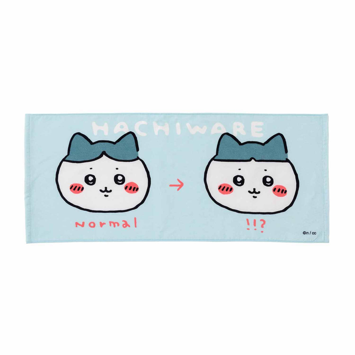 ちいかわ フェイスタオル（ハチワレ!!?） | ちいかわマーケット 公式 