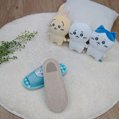 치이카와 체크 오픈 슬리퍼 GR