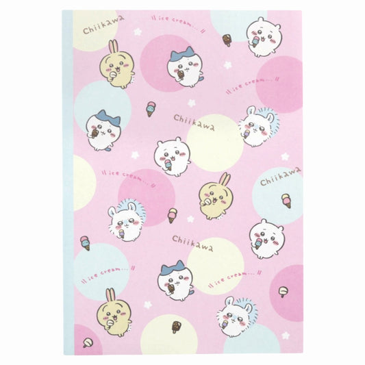 吉伊卡哇 B5方格筆記本（冰淇淋）