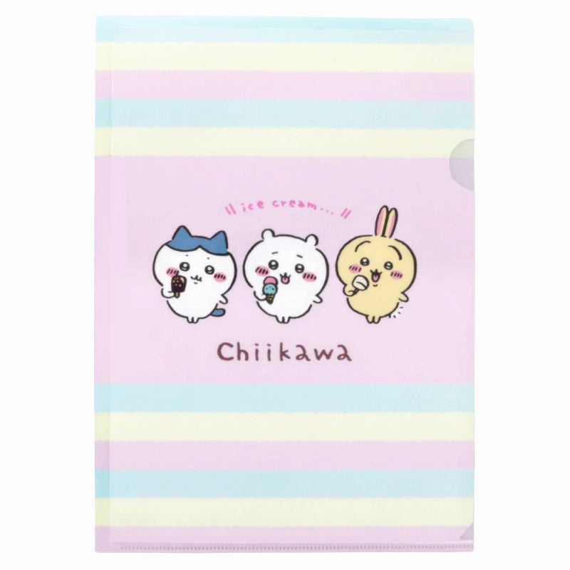ちいかわ クリアファイルA4（アイスA） | ちいかわマーケット 公式