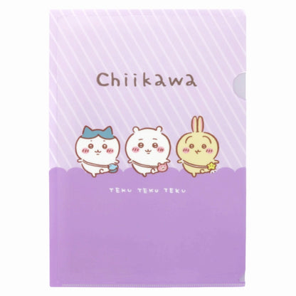 ちいかわ クリアファイルA4（おでかけA）
