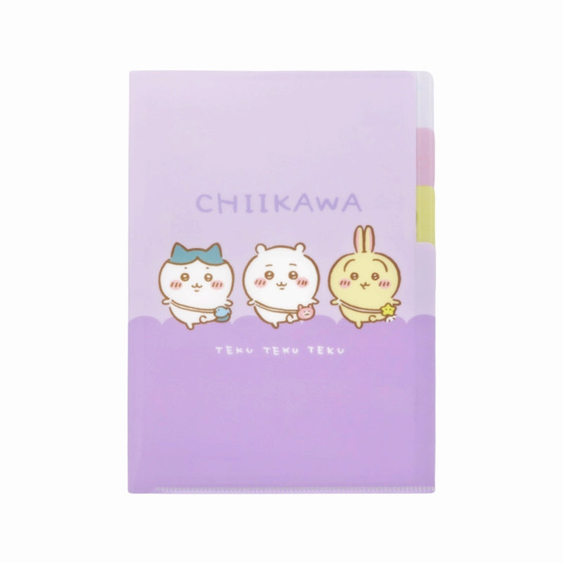 吉伊卡哇 透明文件夹A5 3P（出门）