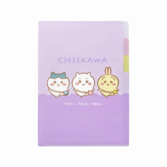 ちいかわ クリアファイルA5 3P（おでかけ）