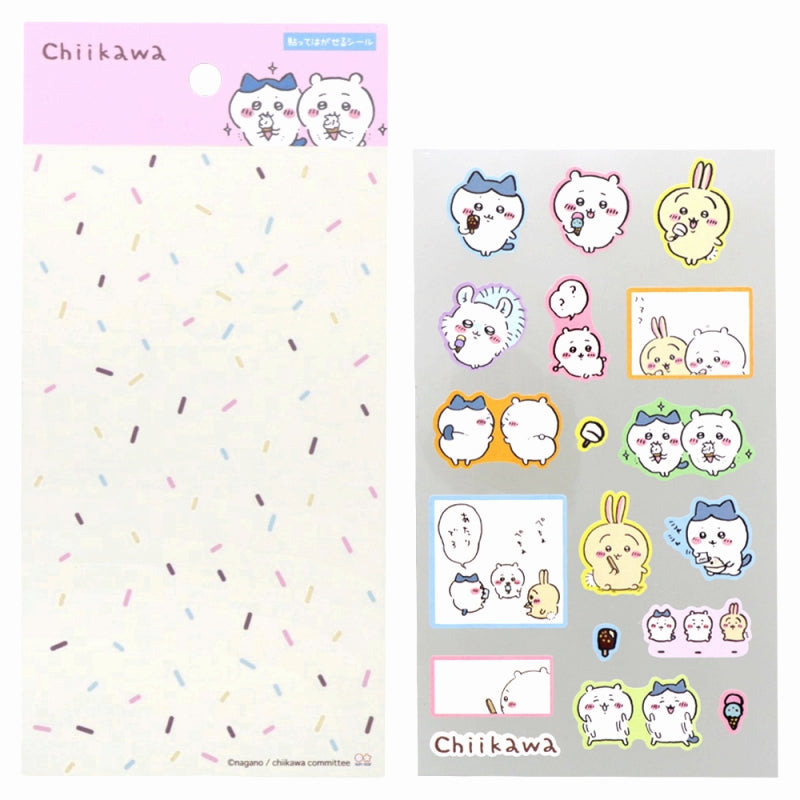 吉伊卡哇 贴纸套装（冰淇淋）