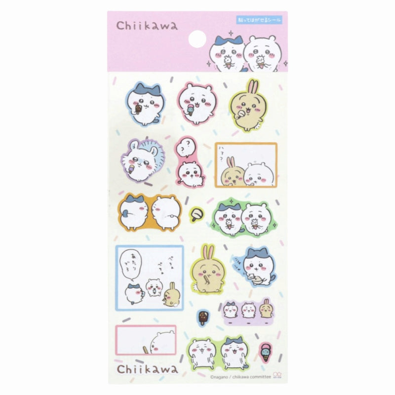 吉伊卡哇 贴纸套装（冰淇淋）