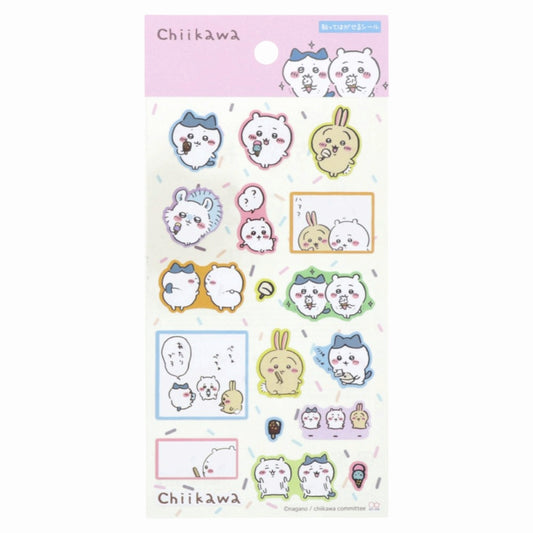 ちいかわ シートシール（アイス）
