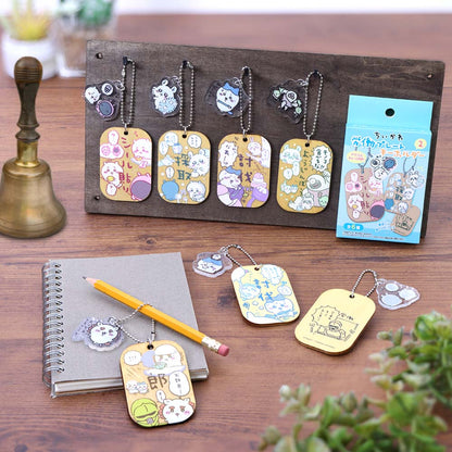 吉伊卡哇 劳动标签钥匙扣2（全6种）1盒6个