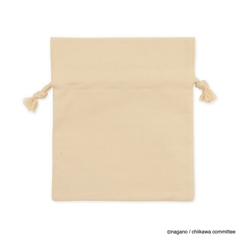 ちいかわ ふわふわワッペン 巾着（うさぎ）