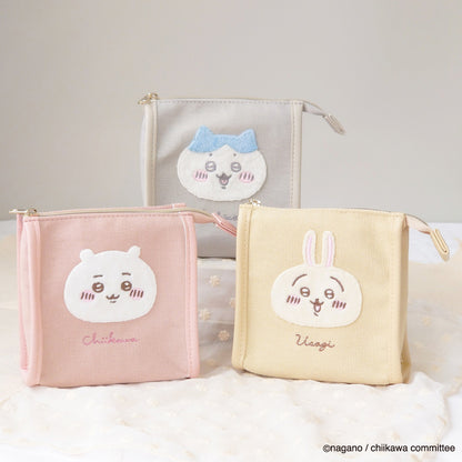 치이카와 푹신푹신 와펜 미니 파우치 (하치와레)