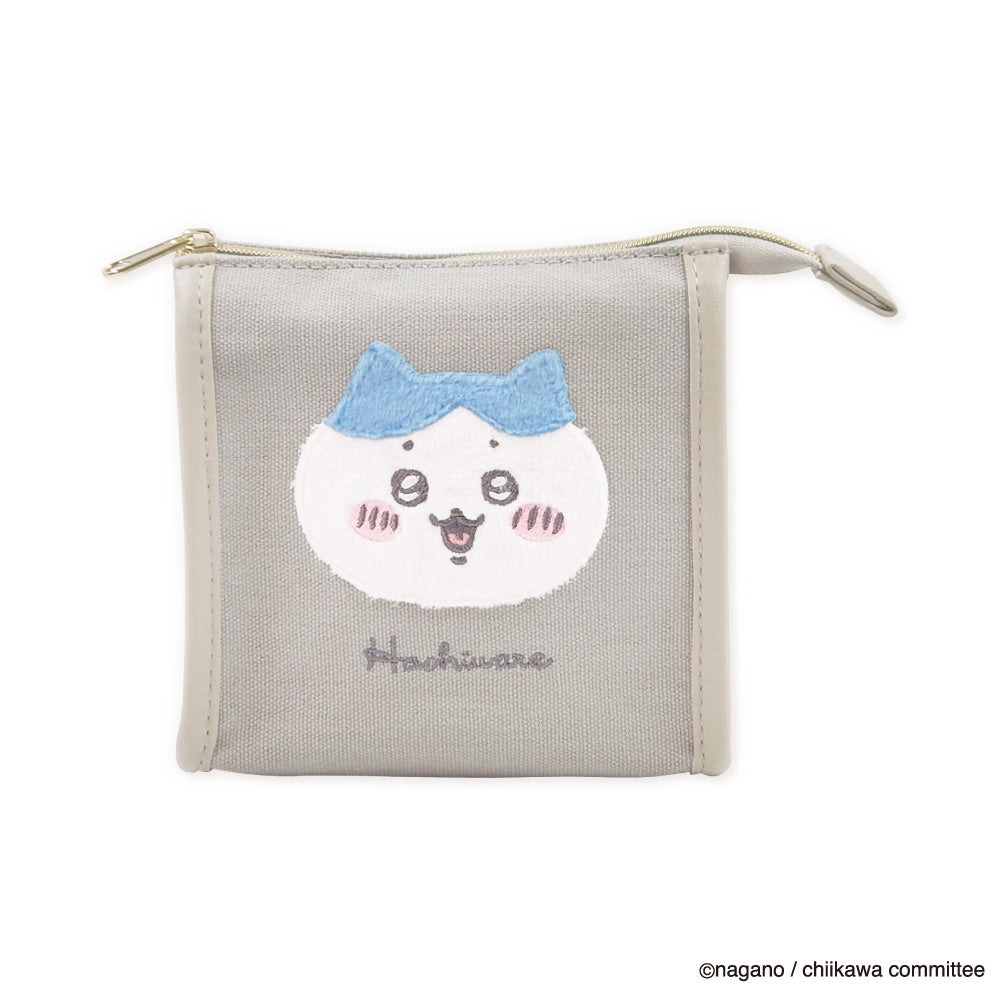 치이카와 푹신푹신 와펜 미니 파우치 (하치와레)