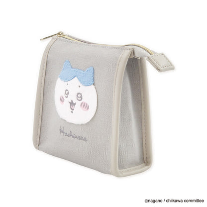 치이카와 푹신푹신 와펜 미니 파우치 (하치와레)