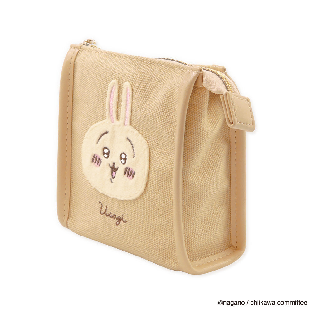 ちいかわ ふわふわワッペン ミニポーチ（うさぎ）