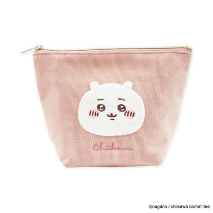 ちいかわ ふわふわワッペン 舟型ポーチ（ちいかわ）