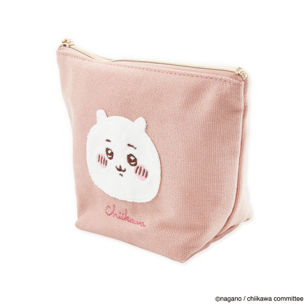ちいかわ ふわふわワッペン 舟型ポーチ（ちいかわ） | ちいかわ