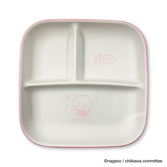 ちいかわ スクエアワンプレートL（ちいかわ）