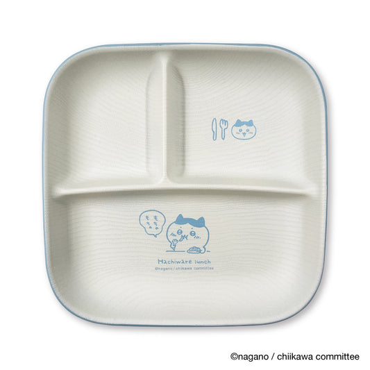ちいかわ スクエアワンプレートL（ハチワレ）