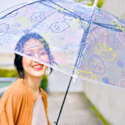 ちいかわ ビニール傘 ネオン