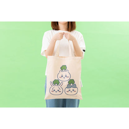 ちいかわ ちいかわの森フラットな大きめトート