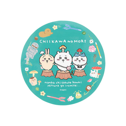 ちいかわ ゆるカットビッグステッカー（ちいかわの森）