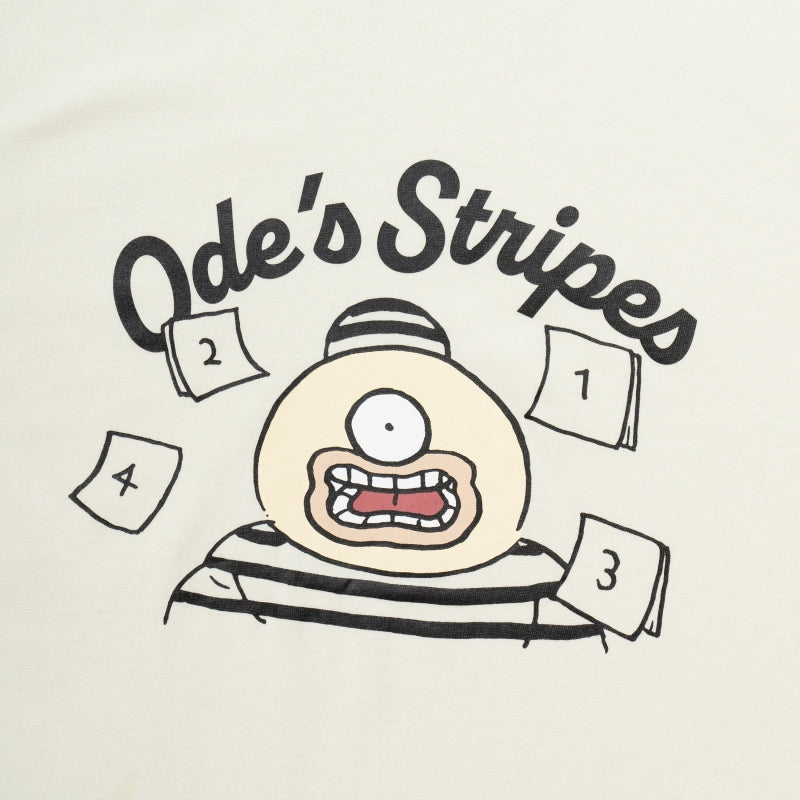 吉伊卡哇 T恤 頌條紋款 冰霜綠