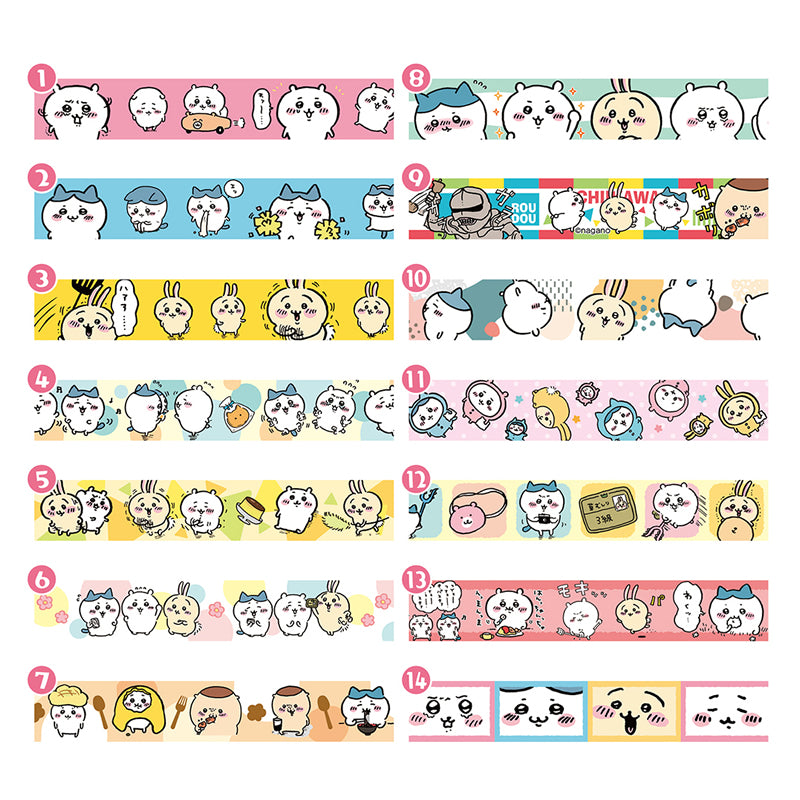 ちいかわ マスキングテープコレクション 1BOX 14個入