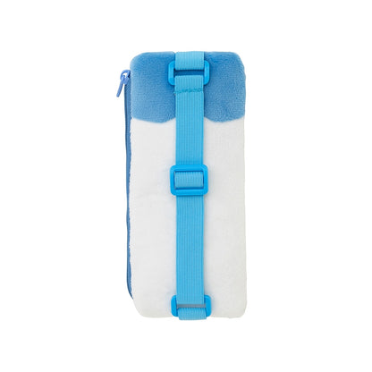 ちいかわ ぺったりぬいぐるみペンポーチ（手帳などにつけられるゴムバンド付き）（ハチワレ）