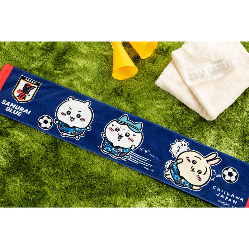 ちいかわのマフラータオル サッカー日本代表ver.