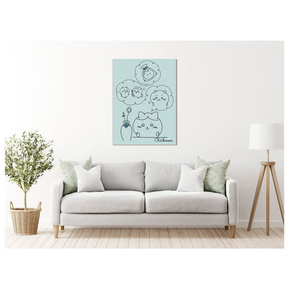 Chiikawa Fabric Poster M Ribbon